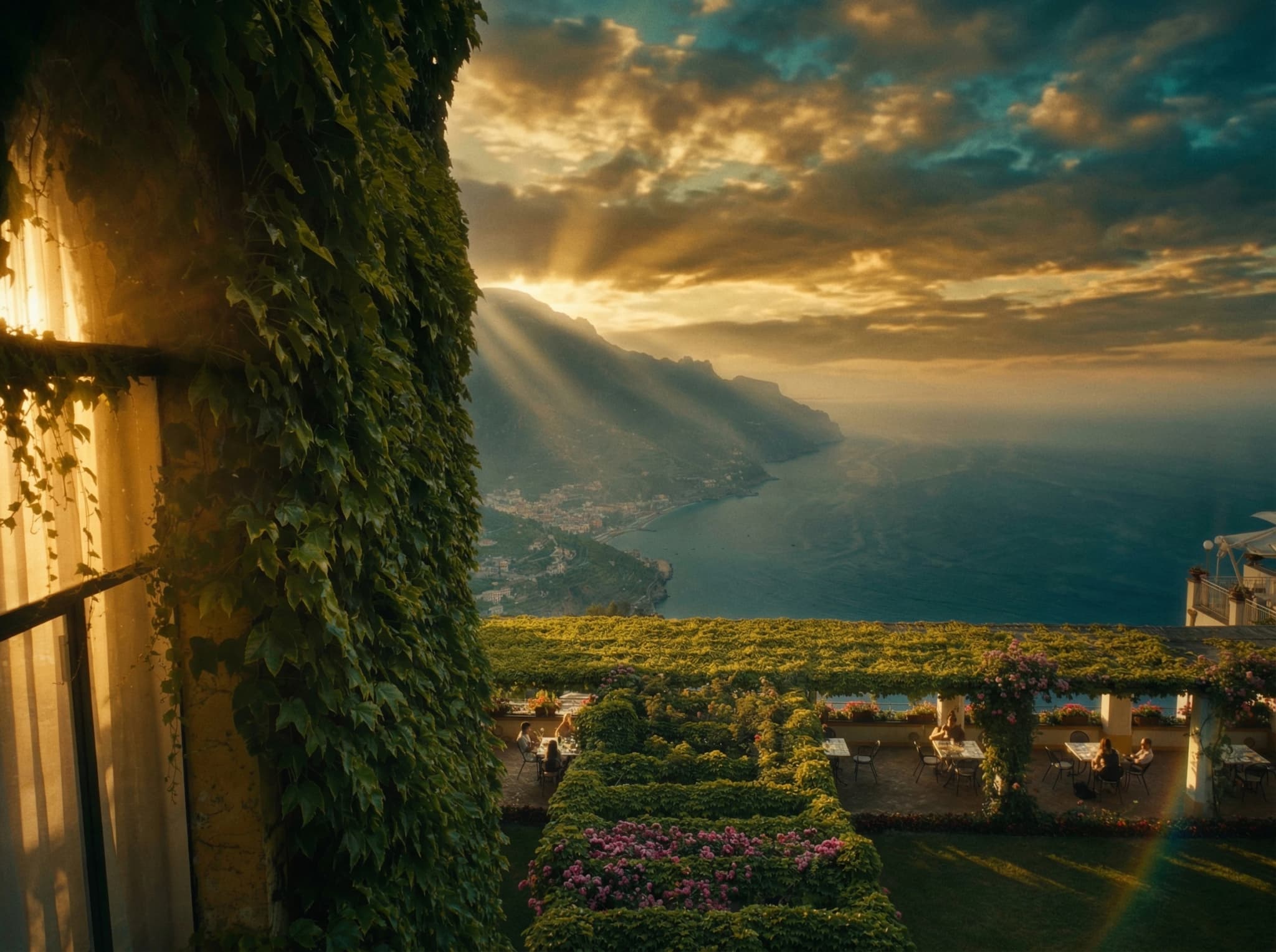 View of the Amalfi Coast from Ravello